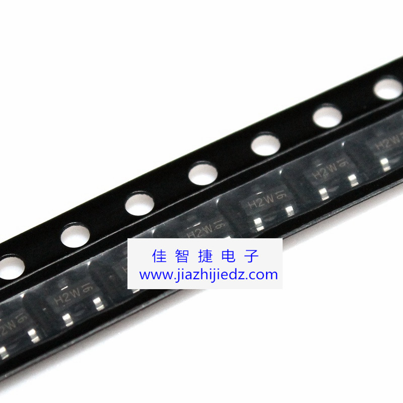 进口BCW70 SOT23 贴片三极管 H2W 100%原装【原装正品】